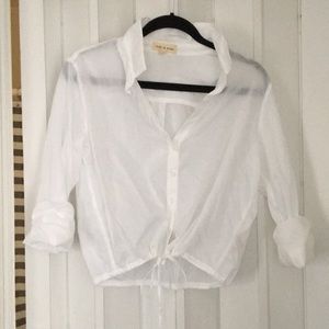 Breezy white Cloth & Stone blouse